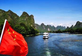 漓江四星豪华游船+遇龙河双人/多人竹筏漂游一日游【[安心出游]全程不进购物店，把时间还给旅游本身，让旅游更纯粹】