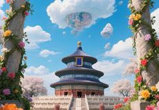 北京天坛公园+颐和园+圆明园一日游【赠汉服体验】天坛◆圆明园联票精讲导游/可选私家团/深度游】
