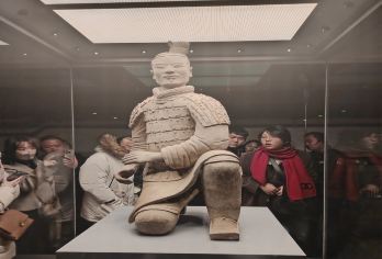 【12人小团】兵马俑+丽山园+驼铃传奇/千古情/长恨歌一日游【[出行无忧]晚出发睡到自然醒，西安三环内上门接送，自营车队统一管理，车况好保险全安全有保障！】