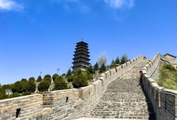 雁门关长城+边靖楼+阿育王塔+代州文庙1日游｜忻州酒店上门接【2人起天天发，纯玩0购物】