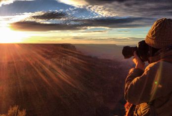 美国大峡谷国家公园一日游【大峡谷南峡+午餐】【探访自然天成的大峡谷国家公园，壮丽景色让人流连忘返】