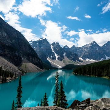 加拿大班夫国家公园一日游｜中文包车｜落基山双湖盛宴