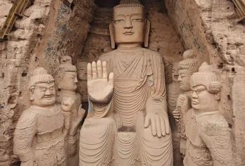 【小白龙宝藏线路】哈溪+天梯山【上门接送+门票】【依山凿刻的石窟之祖】