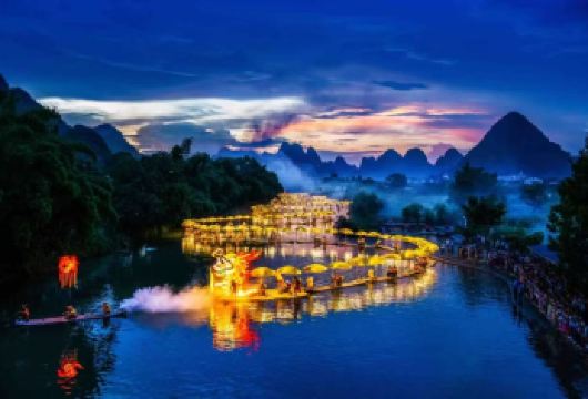 拼小团私家团阳朔漓江+遇龙河/相公山/千里江山图+兴坪20元【专属定制可拼车可独立成团，全程私密自由，深度打卡漓江、遇龙河、相公山小众精华】