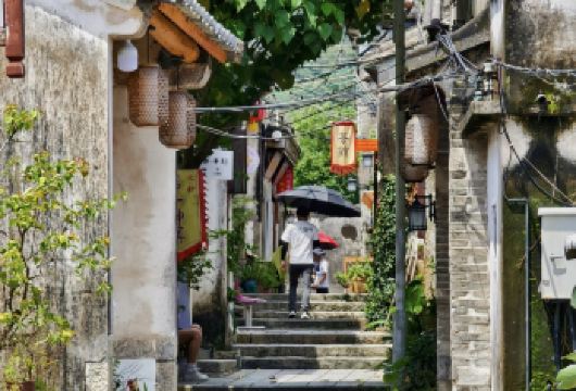 深圳较场尾+大鹏古城+杨梅坑+鹿嘴山庄一日游|私家团上门接送【私家旅行：一单一团，不拼客，专属旅行； 品质服务：车上门接送，专职司机护航】