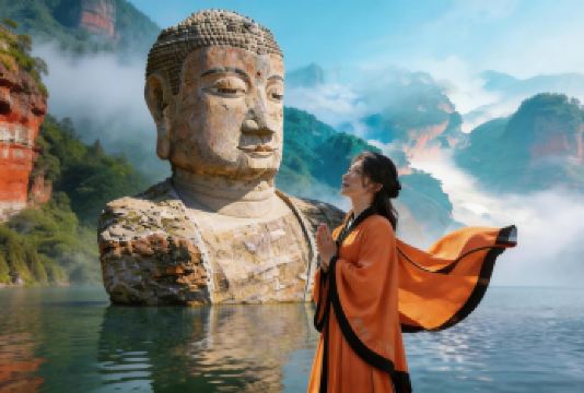 高品质·乐山大佛一日游◈9点半轻松游·一价全含无自费·含午餐【品质口碑引导者 正牌总社自营！累计服务100万+，无自费品质保障！拒绝挂靠的国旅分社冒充总社忽悠游客】