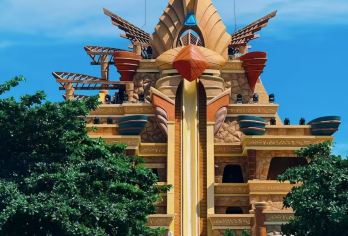 三亚亚特水世界一日游【水世界/水族馆可选】【线路特色：280种海洋生物，爆火水上项目，刺激的水上滑道，C秀演绎】