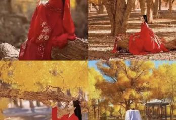 酒泉卫星发射基地＋额济纳旗胡杨林【十月是胡杨林醉佳观赏区，此时胡杨林的叶片会从翠绿逐渐转为金黄，形成一片金色的海洋。】