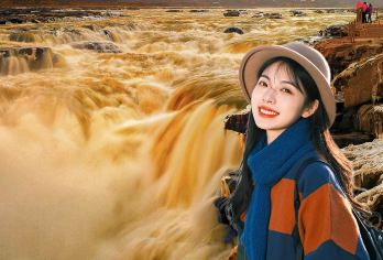 陕西黄河壶口瀑布+南泥湾一日游【豪华2+1头等舱】【[舒适座椅]新款2+1VIP陆地头等舱，USB充电，呼吸氛围灯，舒适沙发座椅，奢旅新体验！】