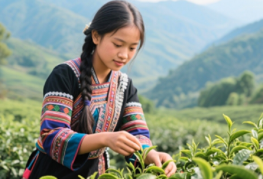 西双版纳南糯山一日游【采茶制茶品茶+煮奶茶+地道哈尼火塘餐】【一日玩转南糯山，集茶事体验、美食享受于一体，轻松收获多元旅行记忆】
