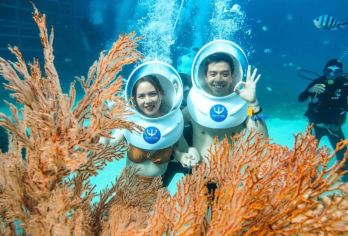 富国岛Namaste珊瑚公园半日游(浮潜/海底漫步&游艇)【体验越南珊瑚公园的海底漫步之旅】