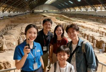 兵马俑“私家团”纯玩无购物“独立讲解””上门接送“一日游【一家一车一团/专车接送/专业大咖讲解有丰富的研学团经验，多方位讲述大秦帝国的故事】