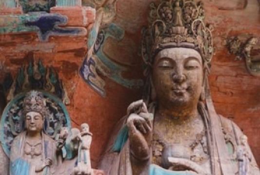 重庆出发安岳石刻毗卢洞+茗山寺+孔雀洞+华严洞一日游【独立包车，老司机带你玩】