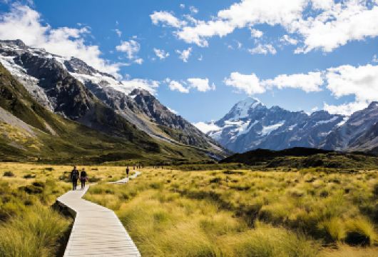 新西兰南岛皇后镇往返库克山一日游【打卡新西兰高度库克山，被震撼壮观的惊世美景所包围】