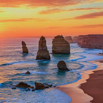 【春节库存充足】墨尔本大洋路步道+十二门徒岩一日游 