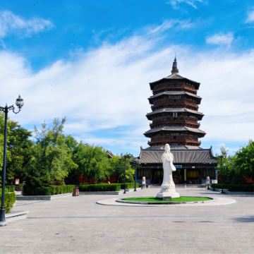 大同悬空寺+应县木塔 包车|拼车一日游|多景点组合|