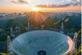中国贵州天眼景区一日游【科技体验之旅+FAST射电望远镜】【[科技之旅]探秘天文的科技之旅，探索宇宙奥秘，倾听天外之音】