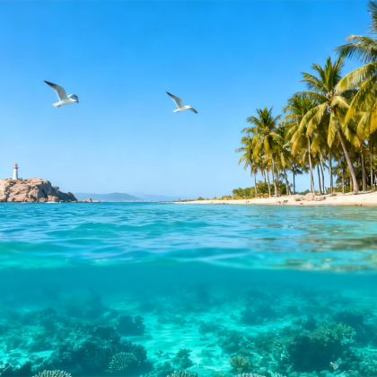 蜈支洲岛+亚特兰蒂斯水世界+水族馆一日游【包车游/景区自主】