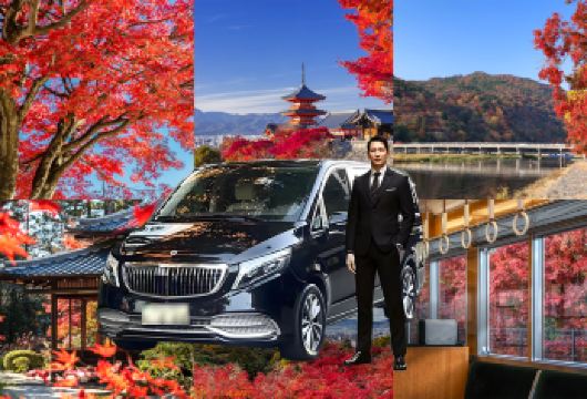 日本关西京都赏枫一日游【岚山/清水寺/祗园/伏见稻荷大社】【专业司机服务：经验丰富，熟悉路线，提供安全舒适的专车接送体验】