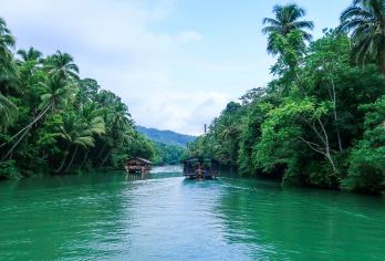 薄荷岛乡村一日游全包【探索薄荷岛的著名景点，包括标志性的巧克力山。 在郁郁葱葱的绿植中寻找可爱的眼镜猴 骑着 ATV 环游薄荷岛的巧克力山，体验刺激的冒险之旅，还可以体验自行车滑索，欣赏该地区 360 度的全景。】