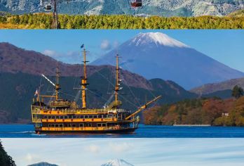 日本箱根大涌谷＋芦之湖＋箱根神社包车一日游l【箱根是闻名遐迩的度假胜地，不仅有不计其数优质天然温泉、风光旖旎的富士山，还能品尝到大涌谷独有的黑鸡蛋】