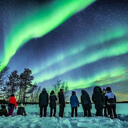 芬兰罗瓦涅米北极圈标线一日游