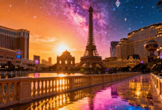 澳门一日游巴黎人+大三巴+威尼斯人+银河钻石+流量卡跟团游【[优良资质]专注港澳旅游，实力让口碑落地，多地出发+多套餐可选(总有一个适合您)】