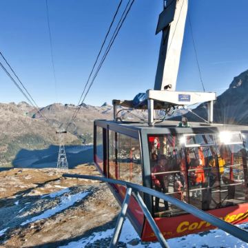 圣莫里兹湖+圣卡尔教堂+恩嘎丁博物馆+科尔瓦奇峰+斜塔