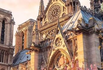 巴黎包车：巴黎圣母院+圣心大教堂+圣日耳曼德佩修道院+荣军院【景点个性化可调/包车定制游不拼车/支持多日定制】