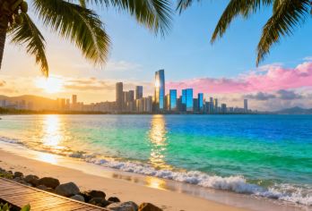 深圳大梅沙+海滨栈道+中英街+特色午餐拼团一日游【精选深圳东部海岸线景点，大梅沙踏浪、漫步海滨栈道、畅游中英街一日玩遍。】