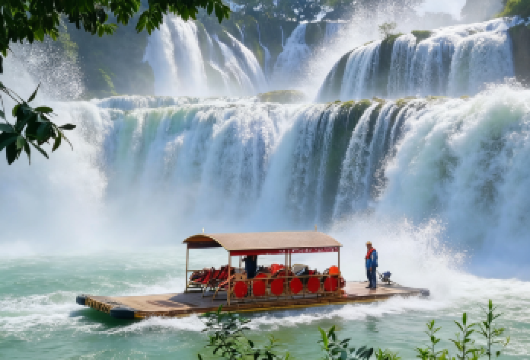 南宁+崇左德天跨国瀑布崇左起止免费升级7座私家团｜巴士｜拼团【当地人接待 更多打卡宝藏机位 边走边玩 随走随停】