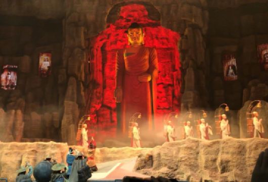 西安《驼铃传奇》秀半日游【赠送兵马俑讲解+专车接送私家团】【西安市区三环内专车接送观看演出，赠送兵马俑景区讲解】