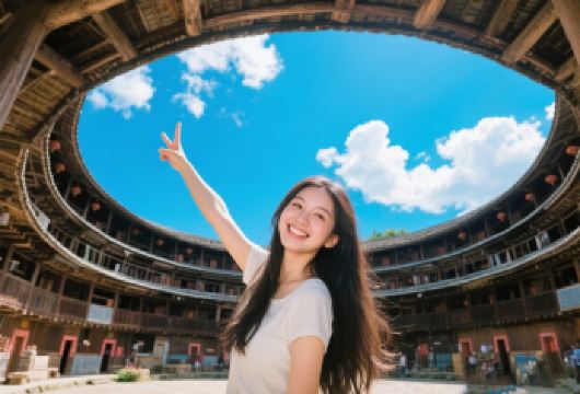 【双景区土楼包车游赠VR】云水谣+永定/田螺坑土楼群一日游【自有车队，无中间商赚差价，纯玩无购物，优惠省心行，往返接送，全程独立用车，专享自由空间，行程随心自由】