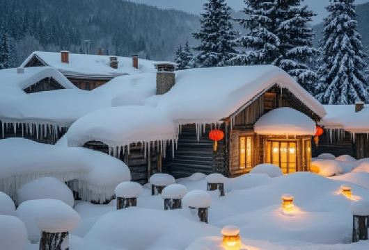 雪乡一日游【包车自由行|车型可选|纯玩无套路】亚布力滑雪【亚布力西站起止，专车接送，全程无购物无自费，这里蓝天深而高远，空气纯而清新，还可以和傻狍子亲密互动】