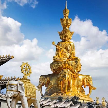 峨眉山一日游【9-18座旅游车+成都三环内接送+纯玩】