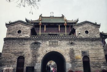 陕西榆林老街+红石峡+镇北台长城+夫子庙一日游英文服务【可提供英文及小语种导游服务-往返接送-可选导游-可代订门票】