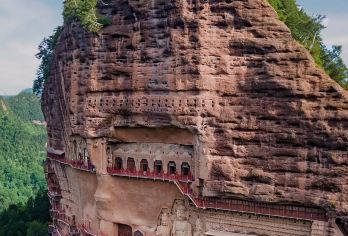 麦积山石窟/“四大窟之一”+胡氏古民居+导游/包车/不拼团O【全程中文/英文/小语种服务，沟通无障碍，景点可调】