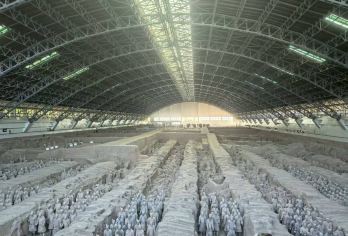 秦始皇兵马俑博物馆一日游英文导游（拼团游）【英文导游，拼团一日游，一人起订】