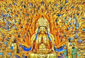 大足石刻宝顶山+北山+博物馆+数字电影一日游 含讲解纯玩小团【纯玩无购物，每车最多8位游客，商圈酒店上门接，不用自行前往集合】