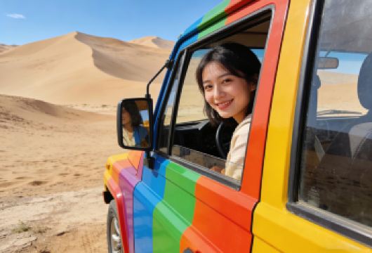 敦煌雅丹玉门关阳关包车一日游【自有车队很靠谱】【G小团司导全程服务，讲解，拍星空照样样精通！】