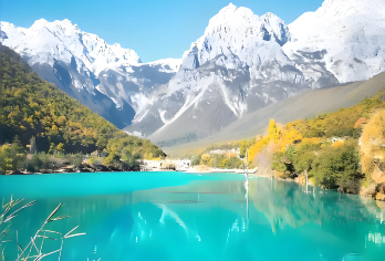 丽江玉龙雪山景区：云杉坪+蓝月谷一日游（日照金山）【（精选线路）品质线路，套餐玉龙雪山云杉坪小索道一日游，全程用车无缝接送、为您带来舒适的旅行体验。】