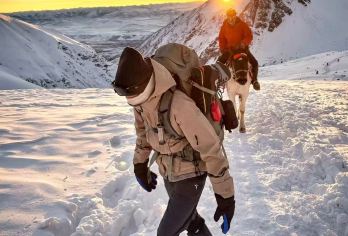 门源+岗什卡雪峰+连心湖+七彩瀑布一日游|6人封顶小团【行程自由，浏览时间充裕，随走，随停，随拍|+连心湖+七彩瀑布+雪雕+大本营】