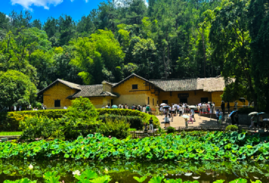 一价全含+上门接送|毛泽东同志故居+纪念馆+刘少奇故里一日活动【[一价全包]不购物，可不带钱出门的旅游，赠送午餐+换乘车+像章+耳麦讲解+矿泉水+整车献花礼，】