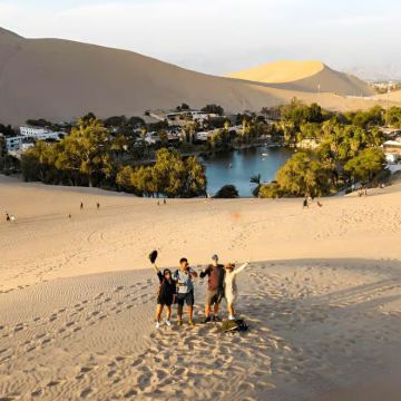 秘鲁利马 帕拉卡斯鸟岛+瓦卡奇纳一日游 含游船/沙滩车/滑沙