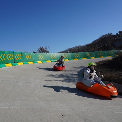 韩国仁川B2(i)斜坡滑车+购物中心+展望台+紫菜饭卷制作