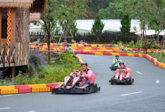 大叻下午半日游：浪平山与卡丁车探险【征服