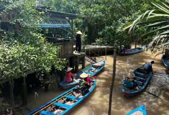 【湄公河行动】胡志明-湄公河|可定制-包车【逃离城市喧嚣，体验湄公河三角洲的水上生活、果园和手工艺村。】