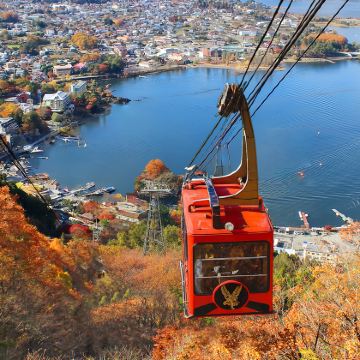 赠送缆车|东京富士山河口湖全景缆车+网红罗森+忍野八海一日游
