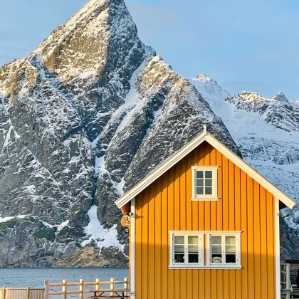 挪威罗弗敦群岛+达拉姆伯格+莱克内斯渔村|邂逅北极圈蓝白秘境