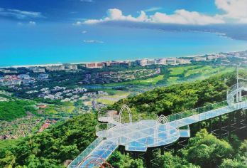 天堂森林公园一日游+亚龙湾【可升级玻璃栈道+雨林餐】【[套餐A]大团一日游+含门票+游览车+亚龙湾沙滩+中文导游服务+定点往返接送】